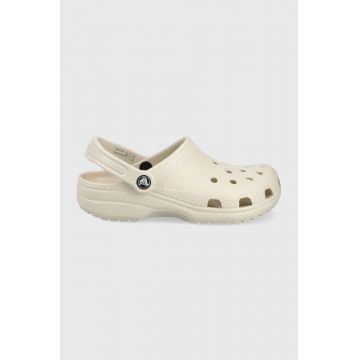 Crocs papuci culoarea bej 10001.160-STUCCO