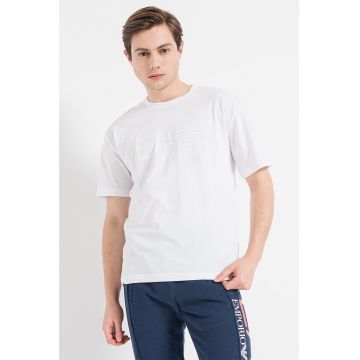 Tricou regular fit de bumbac cu imprimeu logo