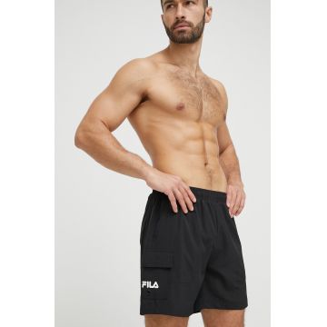 Fila pantaloni scurti de baie culoarea negru