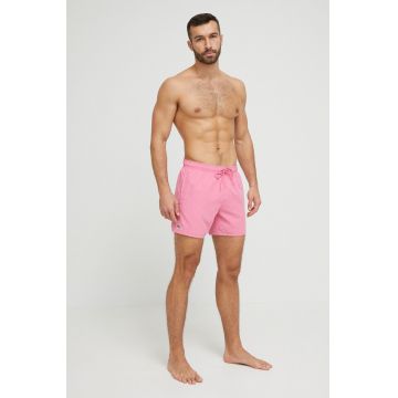 Lacoste pantaloni scurți de baie culoarea roz MH6270-528