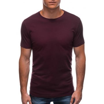 Tricou din bumbac cu model uni