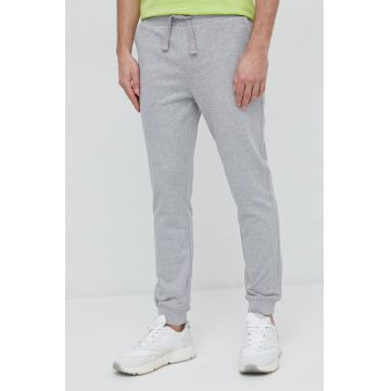 North Sails pantaloni de trening culoarea gri, neted