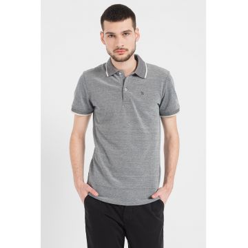 Tricou polo de bumbac pique Tristan