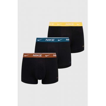 Nike boxeri 3-pack barbati, culoarea bordo