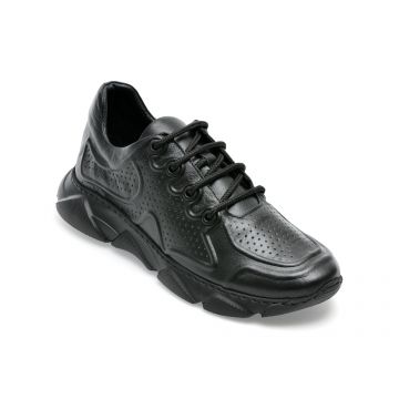 Pantofi sport GRYXX negri, 4921035, din piele naturala