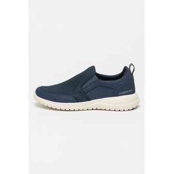 Pantofi slip-on cu garnituri de piele intoarsa Lee