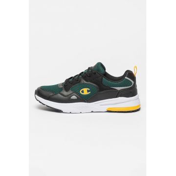 Pantofi sport de piele ecologica cu garnituri de plasa Varm