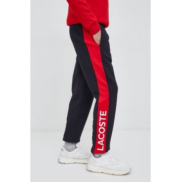 Lacoste pantaloni de trening culoarea rosu, modelator