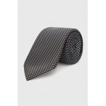 BOSS cravata culoarea negru