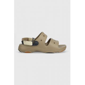 Crocs sandale Classic All Terain Sandal barbati, culoarea maro Crocs sandale Classic All Terain Sandal barbati, culoarea maro