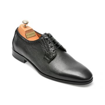 Pantofi LE COLONEL negri, 48711, din piele naturala