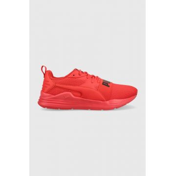 Puma pantofi de alergat Wired Run Pure culoarea rosu