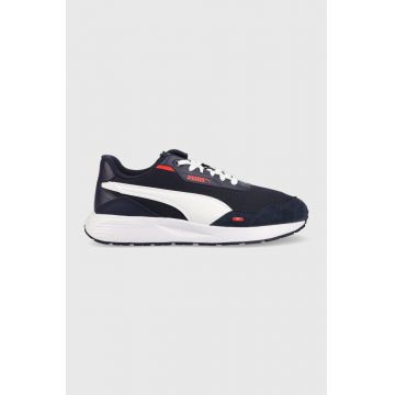 Puma sneakers Runtamed culoarea albastru marin