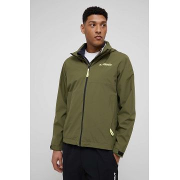 adidas TERREX jacheta de exterior GU6485 culoarea verde