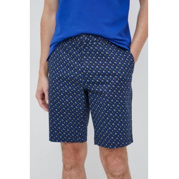 BOSS pantaloni scurti barbati, culoarea albastru marin