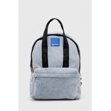 Karl Lagerfeld Jeans rucsac din bumbac mare, cu imprimeu