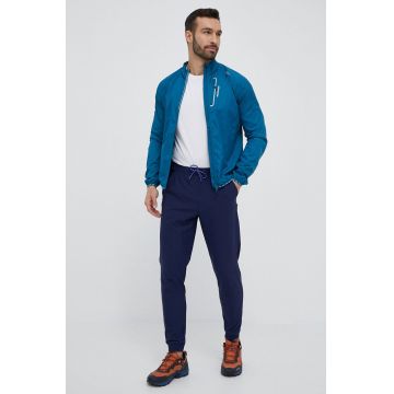 Marmot pantaloni de exterior Elche culoarea albastru marin, neted