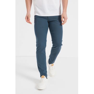 Pantaloni cu croiala conica si bucle pentru curea Lyon
