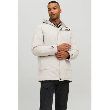 Jack & Jones - Geaca cu gluga si buzunare cu clapa