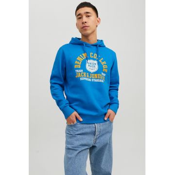 Jack & Jones - Hanorac regular fit cu imprimeu logo pe piept