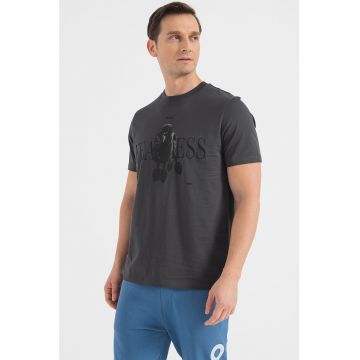 Tricou din bumbac cu imprimeu Dogotino