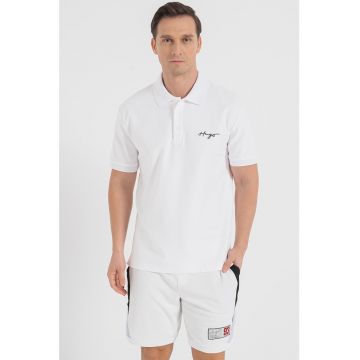 Tricou polo cu logo pe piept Daipo
