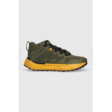 Columbia pantofi FACET 75 MID OD bărbați, culoarea verde 2027051