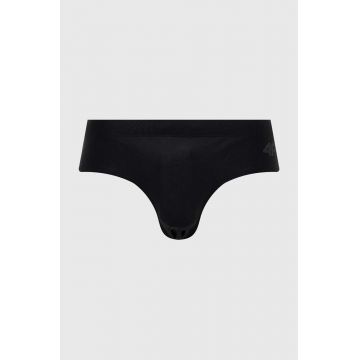 4F costum de baie culoarea negru