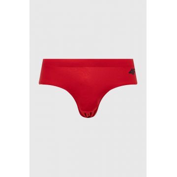 4F costum de baie culoarea rosu