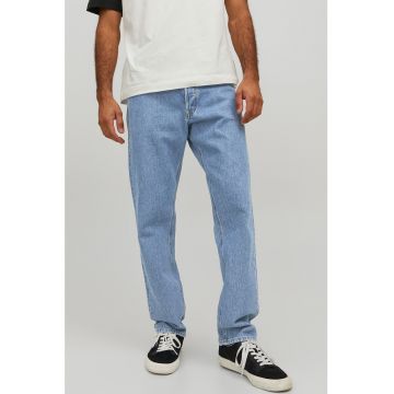 Jack & Jones - Blugi cu croiala dreapta si nasturi