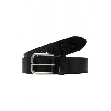 Jack & Jones - Curea de piele cu logo stantat