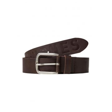 Jack & Jones - Curea din piele cu logo in relief