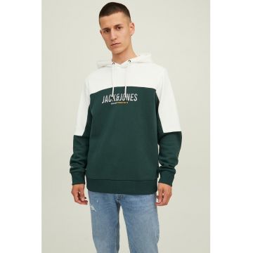 Jack & Jones - Hanorac din amestec de bumbac cu logo