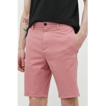 HUGO pantaloni scurti barbati, culoarea roz