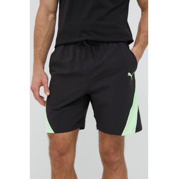 Puma pantaloni scurți de antrenament Fit culoarea negru