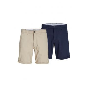 Jack & Jones - Set de pantaloni scurti chno Dave - 2 perechi
