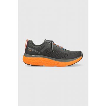 Skechers pantofi de alergat Max Cushioning Delta culoarea gri