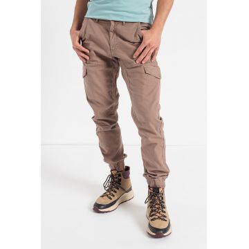 Pantaloni cargo cu logo