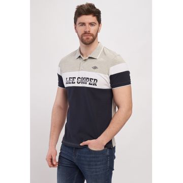 Tricou polo cu imprimeu logo