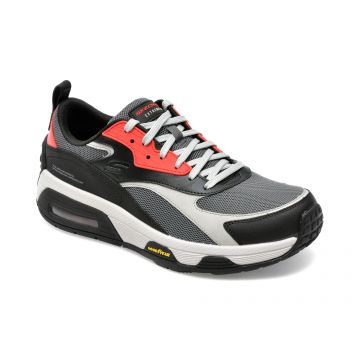 Pantofi sport SKECHERS multicolor, SKECH-AIR EXTREME V2, din material textil si piele ecologica