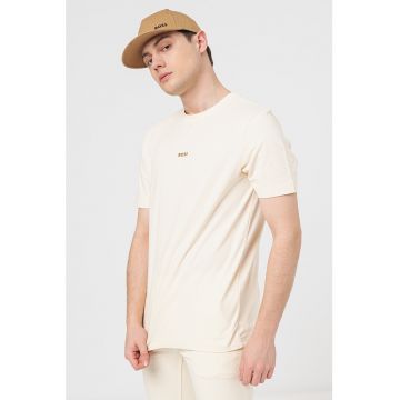 Tricou relaxed fit cu decolteu la baza gatului Chup