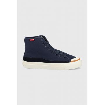 Levi's tenisi Square High barbati, culoarea albastru marin