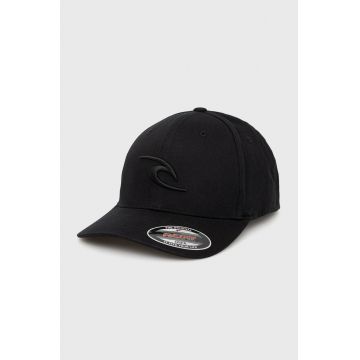 Rip Curl șapcă culoarea negru, cu imprimeu