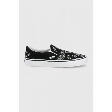 Vans tenisi Ua Classic Slip-on culoarea negru