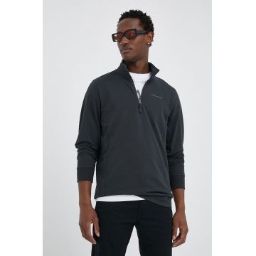 G-Star Raw hanorac de bumbac barbati, culoarea gri, neted