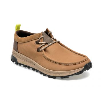 Mocasini CLARKS maro, ATL TREK WALLY B2-2, din nabuc