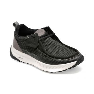 Mocasini CLARKS negri, ATL TRAILWALLY 01-T, din material textil