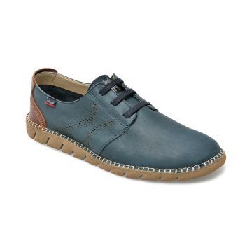 Pantofi CALLAGHAN bleumarin, 43200, din piele intoarsa