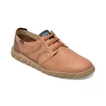 Pantofi CALLAGHAN maro, 43200, din piele intoarsa