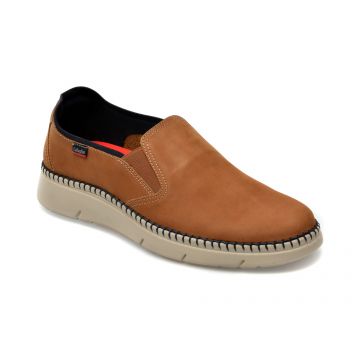 Pantofi CALLAGHAN maro, 53501, din piele intoarsa